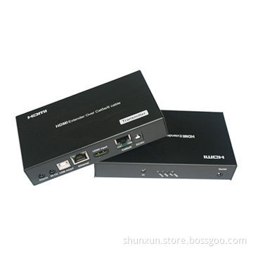 Foxun 100m HDBaseT Extender with USB and Bi-Direction POE, Supports 4Kx2K/CEC/3D/Ethernet/IR